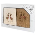 Komplet Ręczników 2szt. 50x100 Carol 02
