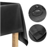 Obrus 120x180 Plamoodporny Klasyczny Elegant Czerń