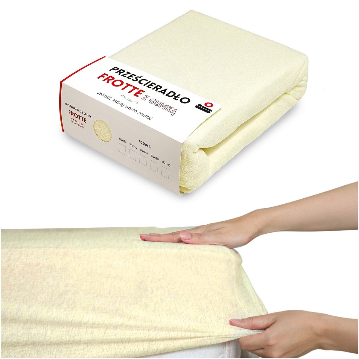 pol_pl_Przescieradlo-80-x-180-Frotte-z-Gumka-Gaja-03-109374_1 Prześcieradło 80 x 180 Frotte z Gumką Gaja 03 - Image 1