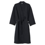 Szlafrok Gofer Bawełna Unisex Vizzy S 04 Czarny
